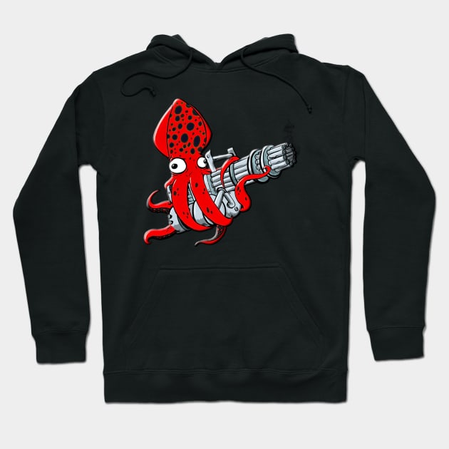 Dont mess with this Squid Hoodie by SquidhunterWA